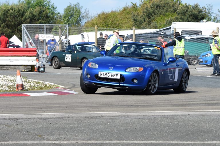 Pekka Tulokas breaking the class record at Llandow 2019