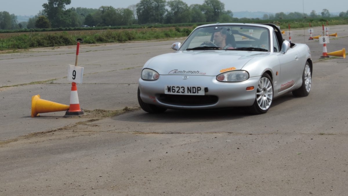 Dave Greenslade winning the 2019 Spring Autosolo